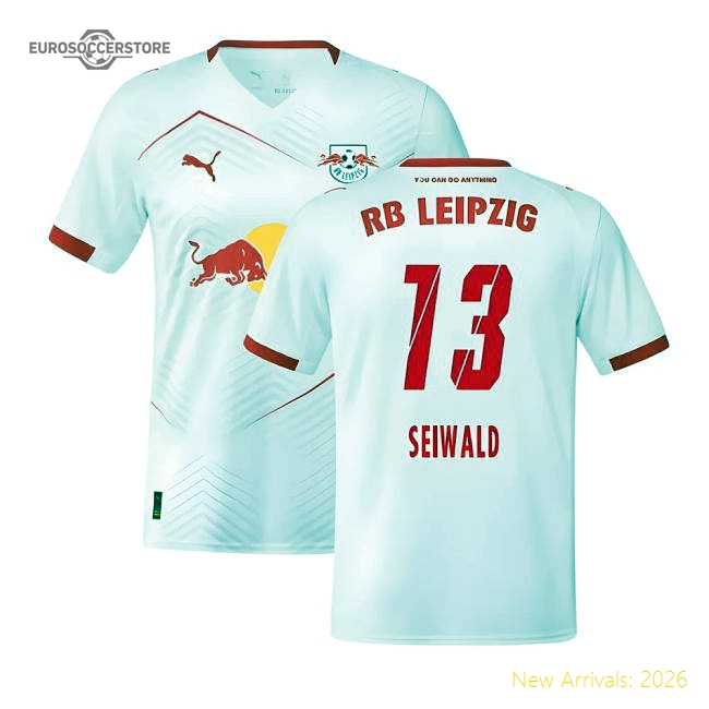 2025-2026 Red Bull Leipzig Home Shirt (Seiwald 13)-Football Jersey Hub