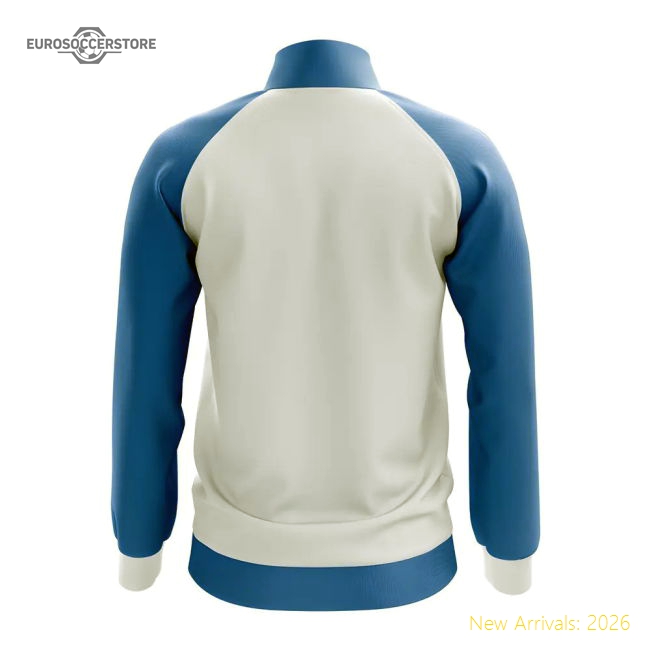 San Marino Concept Football Track Jacket (White)-Football Jersey Hub