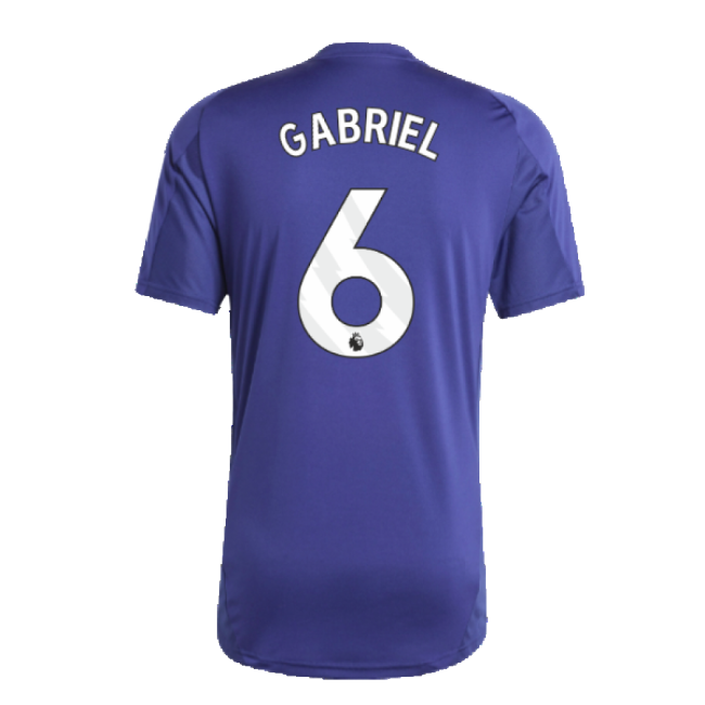 2024-2025 Arsenal Training Jersey (Night Sky) (Gabriel 6)-Football Jersey Hub
