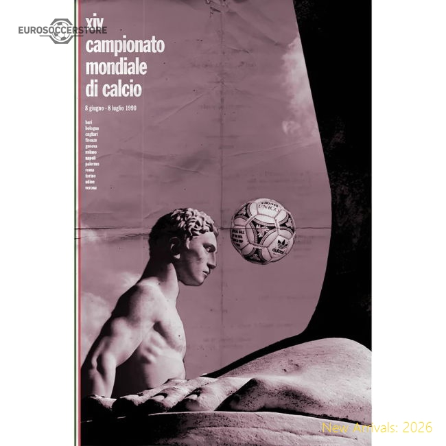 Pennarello World Cup: Italia 1990 - T-Shirt - Red-Football Jersey Hub