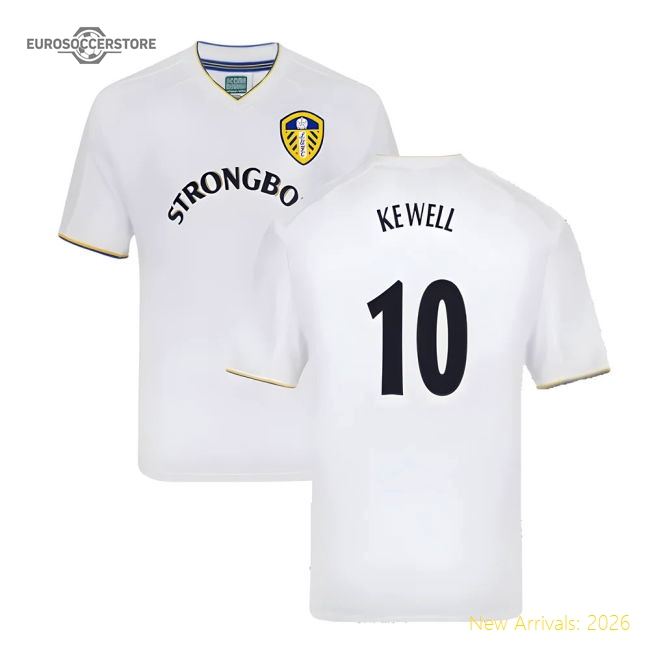Leeds United 2001 Retro Shirt (KEWELL 10)-Football Jersey Hub