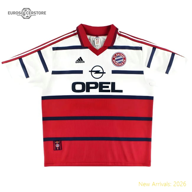 Bayern Munich 1998-00 Away Shirt (L) Scholl #7 (Excellent)-Football Jersey Hub