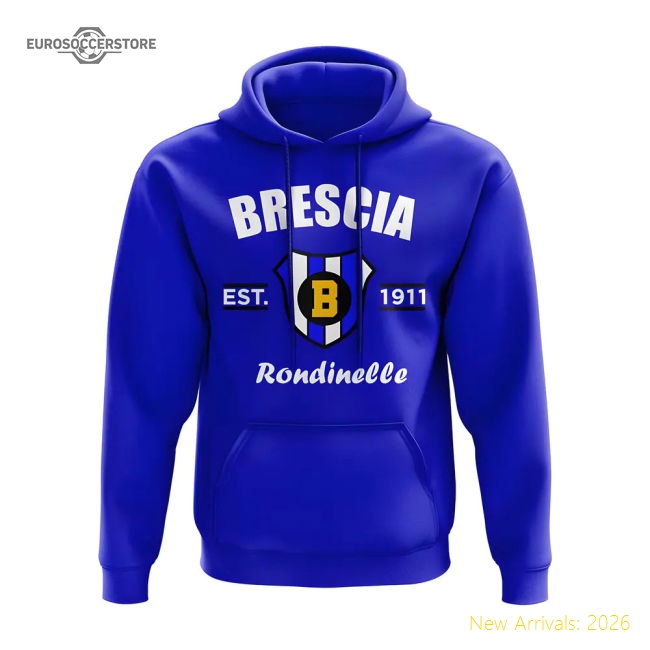 Brescia Established Hoody (Royal)-Football Jersey Hub