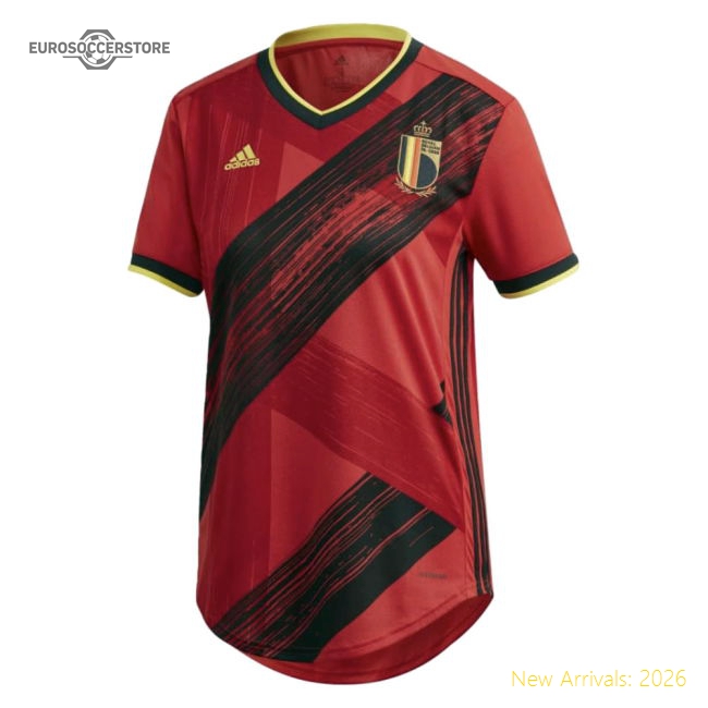 2020-2021 Belgium Home Shirt (Womens) (Your Name)-Football Jersey Hub
