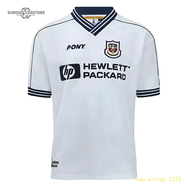 1997-1999 Tottenham Home Pony Retro Shirt-Football Jersey Hub