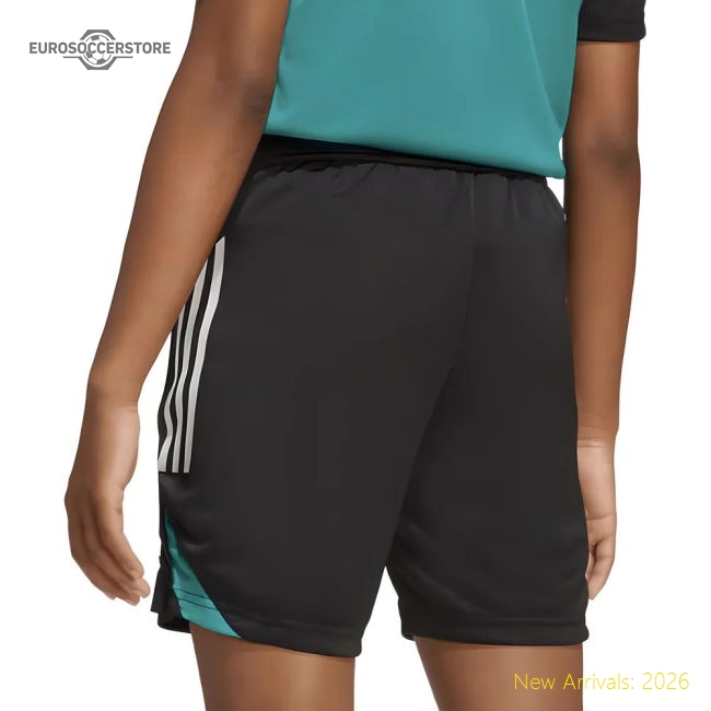 2025-2026 Liverpool EU Training Shorts (Black) - Kids-Football Jersey Hub