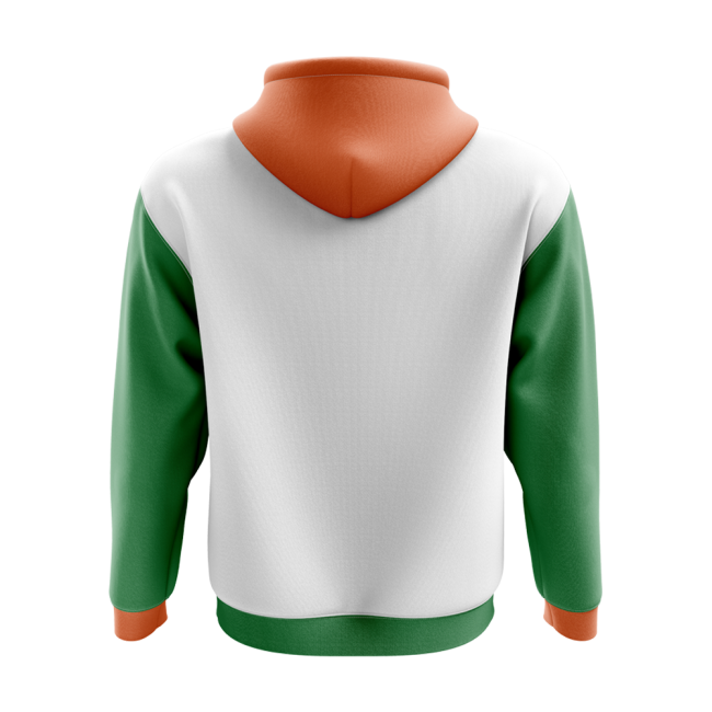 Ireland Concept Country Football Hoody (White)-Football Jersey Hub