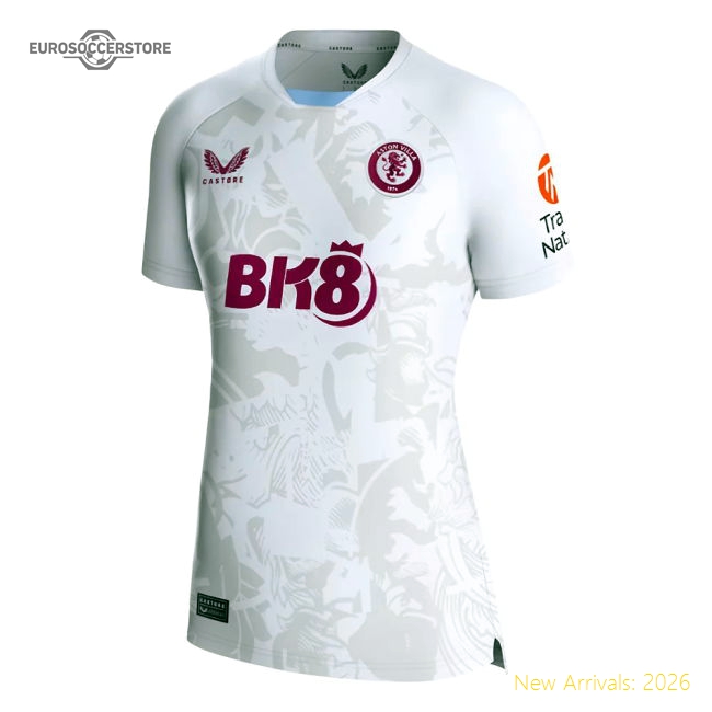 2023-2024 Aston Villa Away Shirt (Womens)-Football Jersey Hub