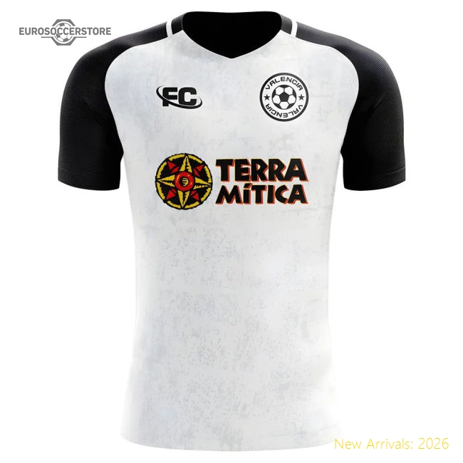 2018-2019 Valencia Fans Culture Home Concept Shirt - Baby-Football Jersey Hub