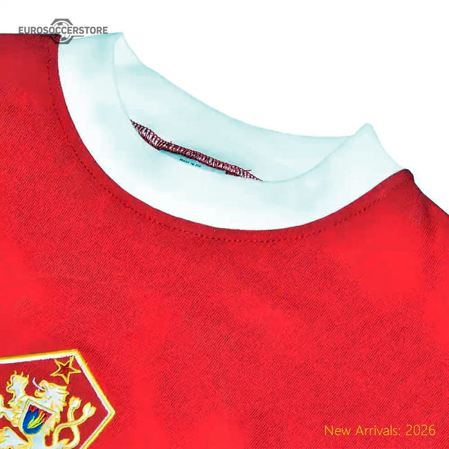 Czechoslovakia 1960s Retro Football Shirt-Football Jersey Hub