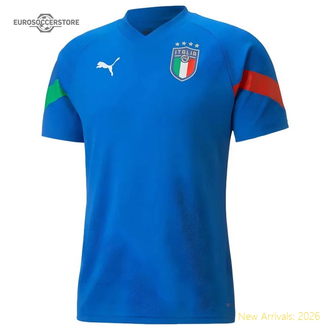 2022-2023 Italy Player Training Jersey (Blue) (INSIGNE 10)-Football Jersey Hub