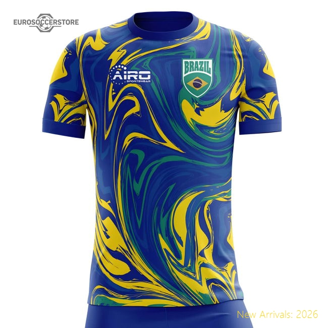 2025-2026 Brazil Away Concept Football Shirt - Baby-Football Jersey Hub
