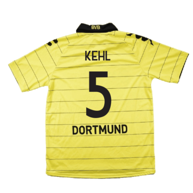 Borussia Dortmund 2010-11 Home Shirt ((Excellent) M) (Kehl 5)-Football Jersey Hub