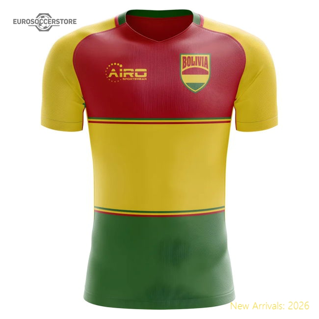 2025-2026 Bolivia Home Concept Football Shirt-Football Jersey Hub