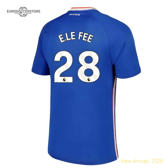 2025-2026 Sunderland Away Shirt (E.Le Fee 28)-Football Jersey Hub
