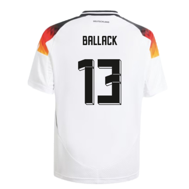 2024-2025 Germany Home Shirt (Kids) (Ballack 13)-Football Jersey Hub