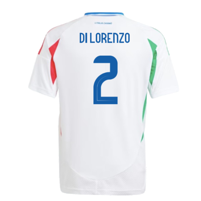 2024-2025 Italy Away Shirt (Kids) (DI LORENZO 2)-Football Jersey Hub