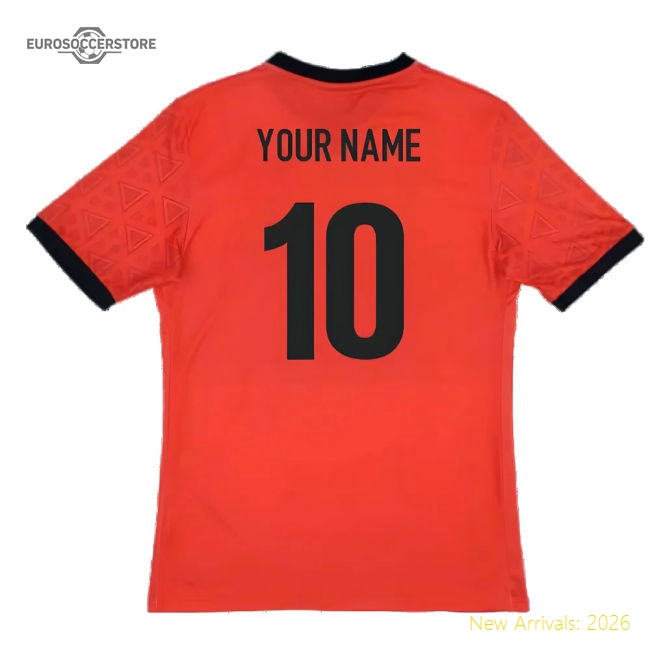 2024-2025 Angola Home Shirt (Your Name)-Football Jersey Hub