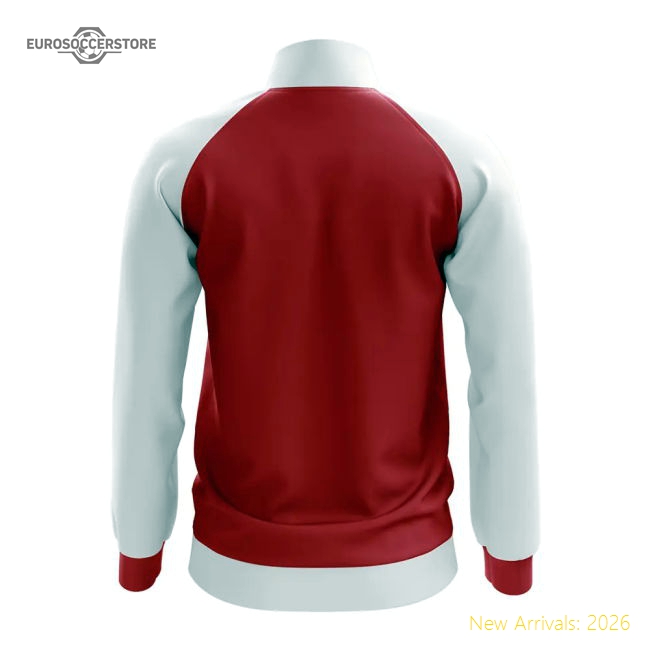 Kyrgyzstan Concept Football Track Jacket (Red)-Football Jersey Hub
