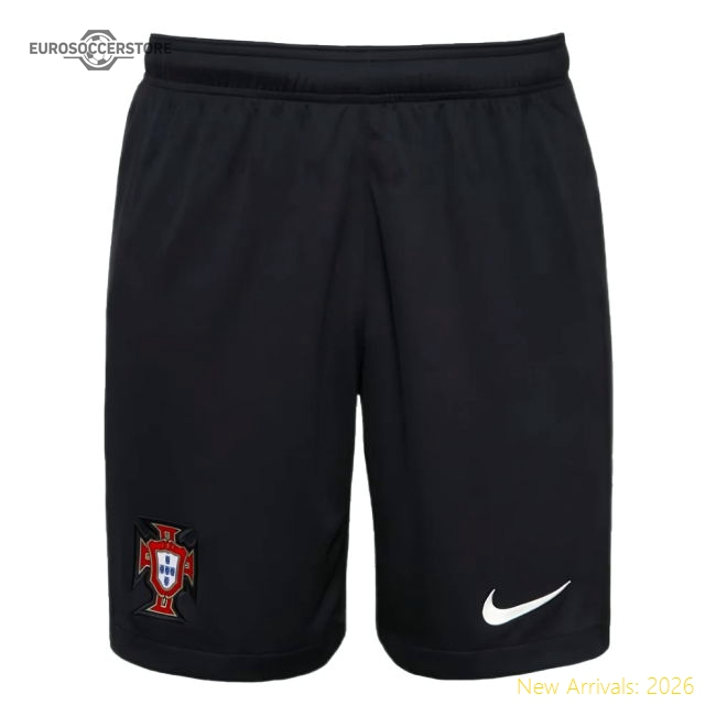 2024-2025 Portugal Away Shorts (Pitch Blue)-Football Jersey Hub