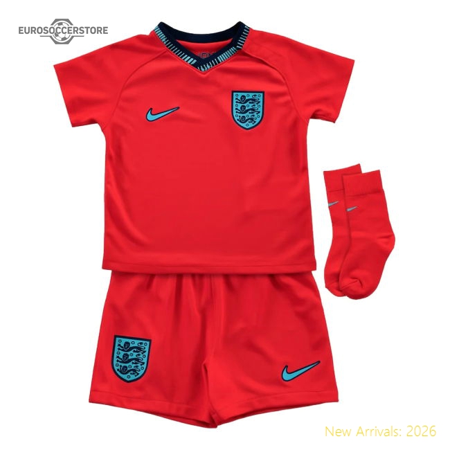 2022-2023 England Away Baby Kit (Infants) (Beckham 7)-Football Jersey Hub