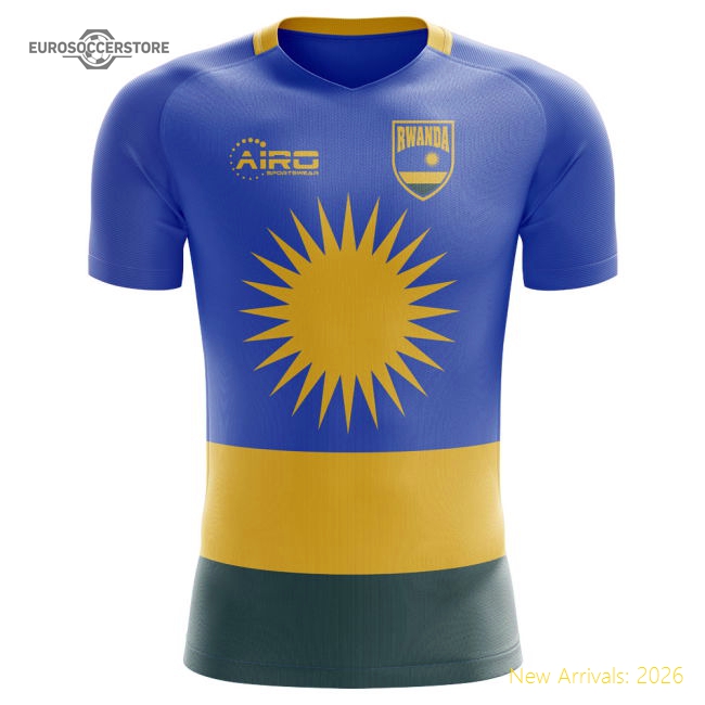 2025-2026 Rwanda Home Concept Football Shirt - Womens-Football Jersey Hub