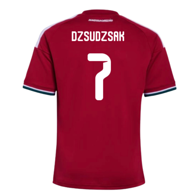 2026-2027 Hungary Home Shirt (Kids) (Dzsudzsak 7)-Football Jersey Hub