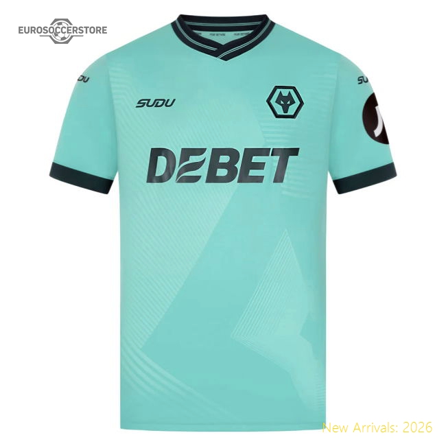 2025-2026 Wolves Away Shirt-Football Jersey Hub