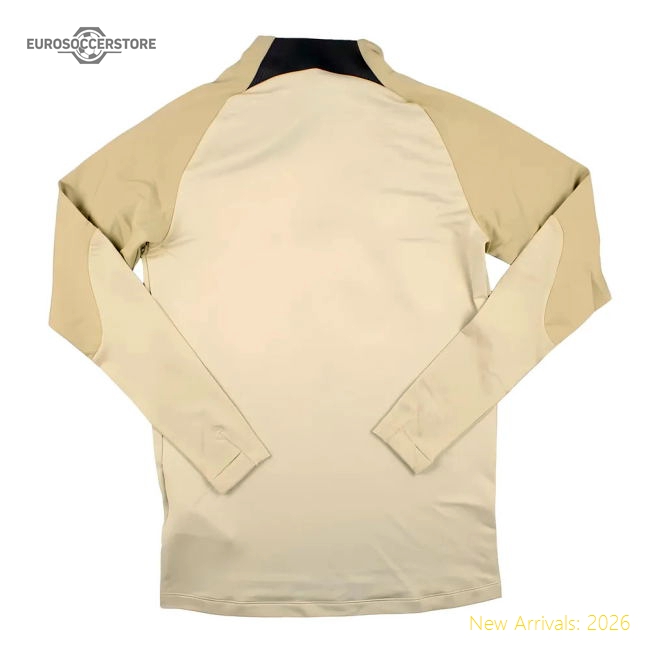 2023-2024 Tottenham Drill Training Top (Gold)-Football Jersey Hub