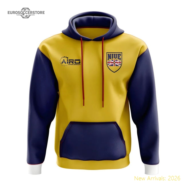 Niue Concept Country Football Hoody (Yellow)-Football Jersey Hub