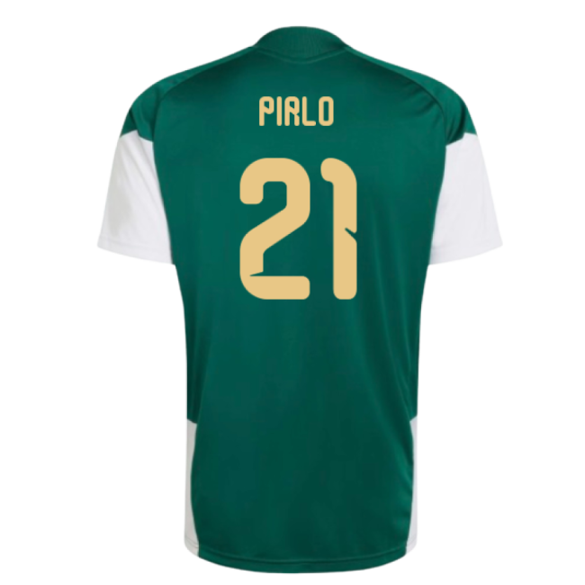 2026-2027 Italy Training Jersey (Green) (Pirlo 21)-Football Jersey Hub