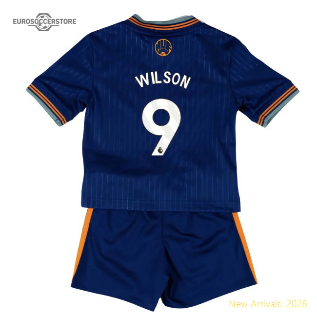 2025-2026 Newcastle Third Mini Kit (Wilson 9)-Football Jersey Hub