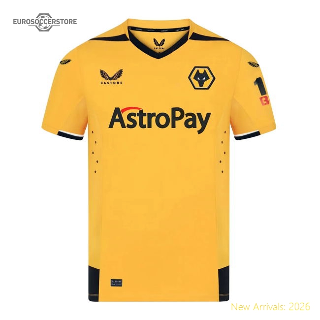 2022-2023 Wolves Home Pro Jersey (HEE CHAN 11)-Football Jersey Hub