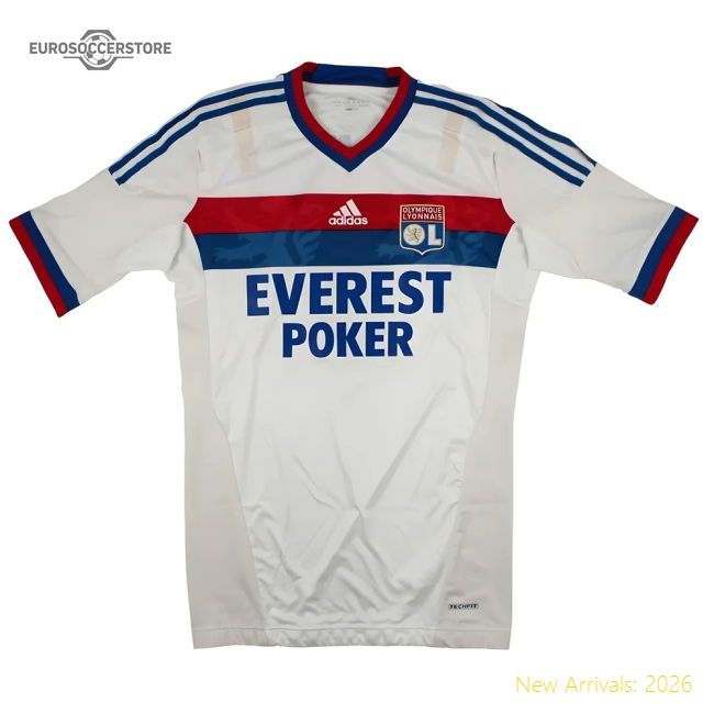 Lyon 2011-12 Player Issue Home Shirt (XL) Lisandro #9 (With Player Issue Bag) (Good)-Football Jersey Hub