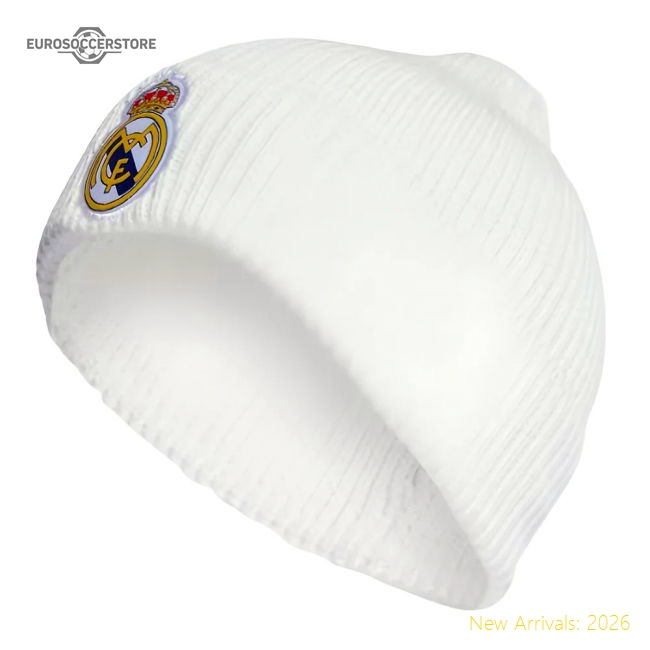 2023-2024 Real Madrid Woolie Hat (White)-Football Jersey Hub
