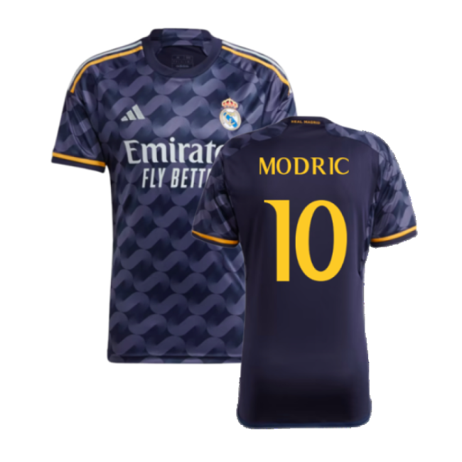 2023-2024 Real Madrid Away Shirt (Modric 10)-Football Jersey Hub