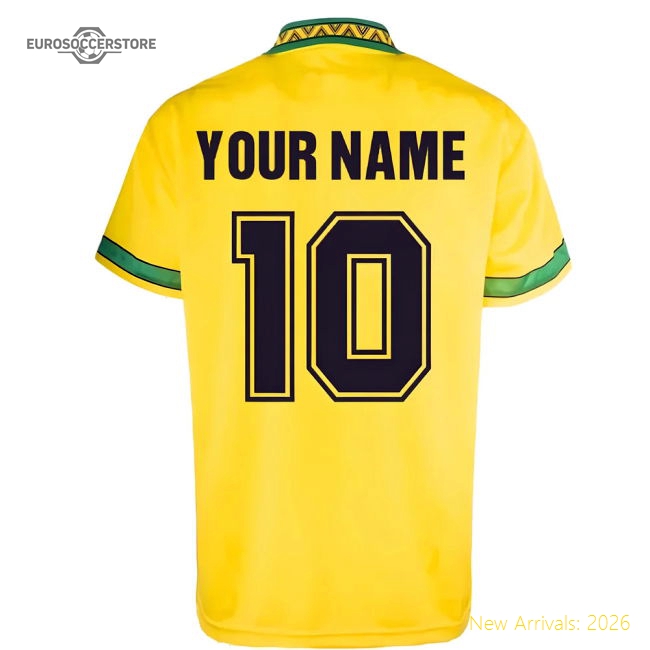 Norwich 1994 Home Retro Football Shirt (Your Name)-Football Jersey Hub