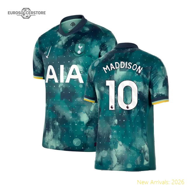 2024-2025 Tottenham Hotspur Third Shirt (Maddison 10)-Football Jersey Hub