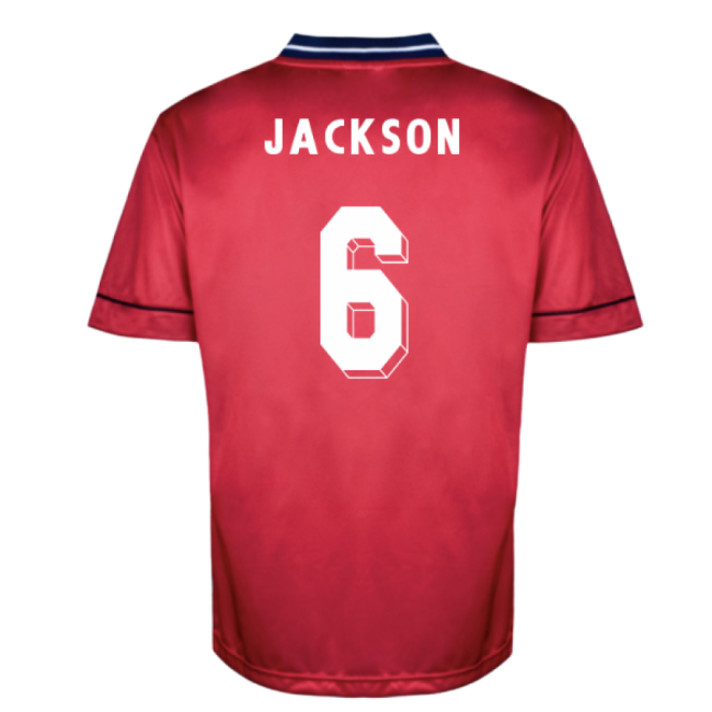 Norwich City 1996 Away Retro Shirt (Jackson 6)-Football Jersey Hub