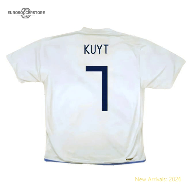Holland 2006-08 Away Shirt ((Very Good) S) (Kuyt 7)-Football Jersey Hub