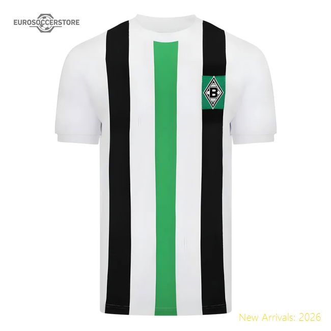 Score Draw Borussia Moenchengladbach 1973 Pokal Finale Retro Football Shirt-Football Jersey Hub