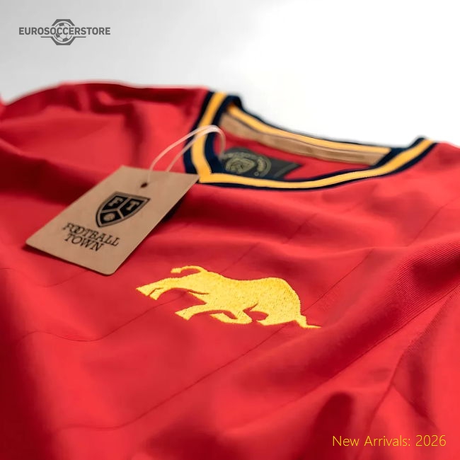 Vintage Spain El Toro Soccer Jersey-Football Jersey Hub