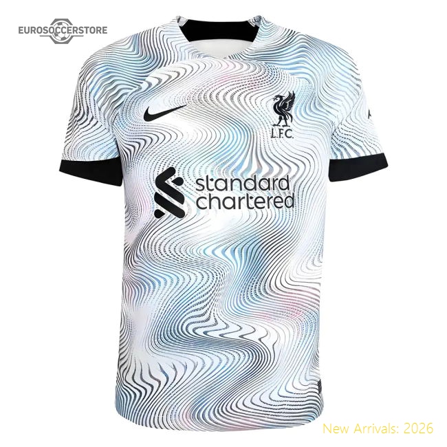 2022-2023 Liverpool Away Vapor Player Issue Shirt-Football Jersey Hub