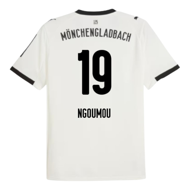 2025-2026 Borussia MGB Home Shirt (Ngoumou 19)-Football Jersey Hub