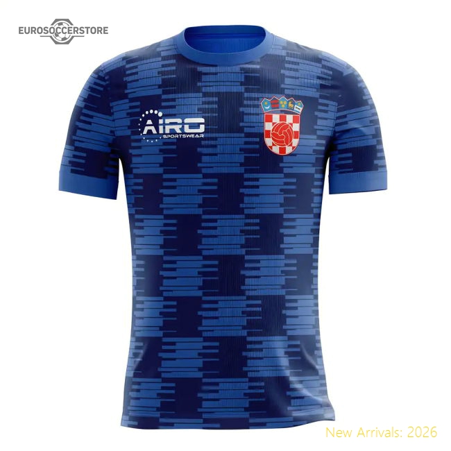 2025-2026 Croatia Away Concept Football Shirt-Football Jersey Hub
