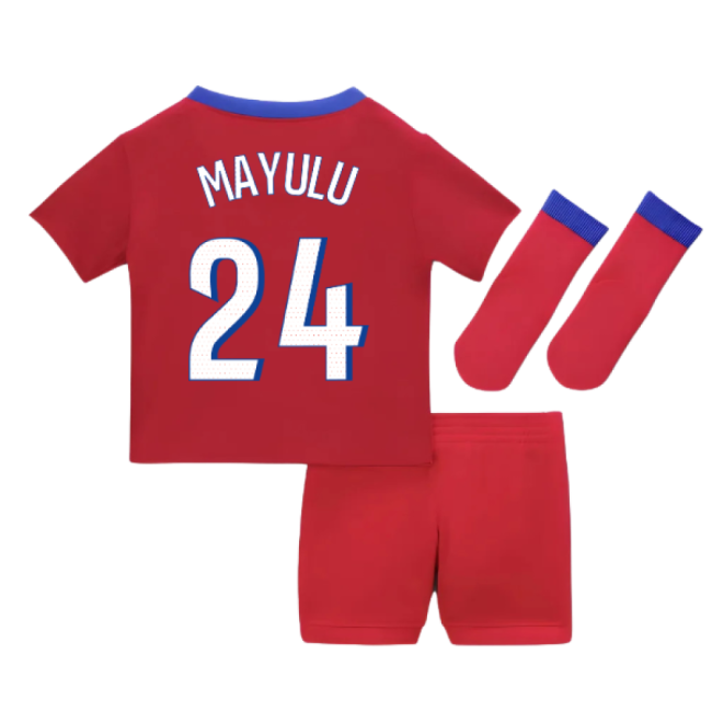 2025-2026 PSG Third Baby Kit (Mayulu 24)-Football Jersey Hub