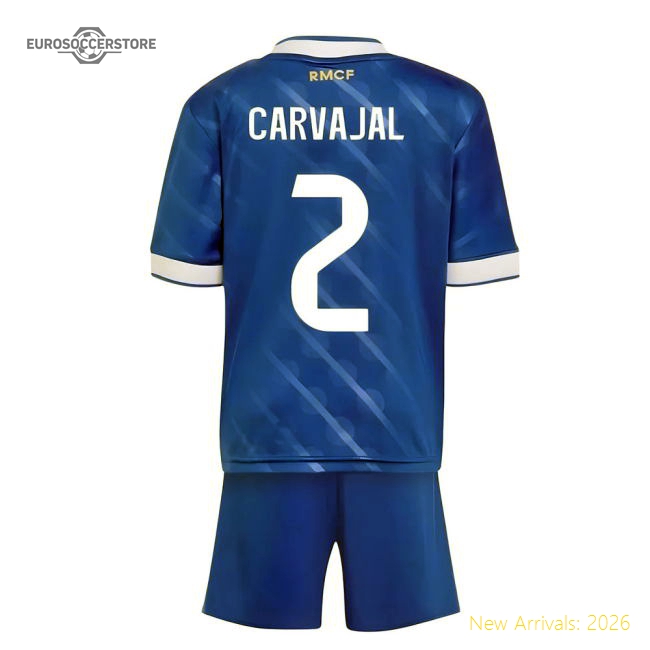 2025-2026 Real Madrid Third Youth Kit (Carvajal 2)-Football Jersey Hub