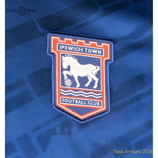2025-2026 Ipswich Town Home Shirt-Football Jersey Hub