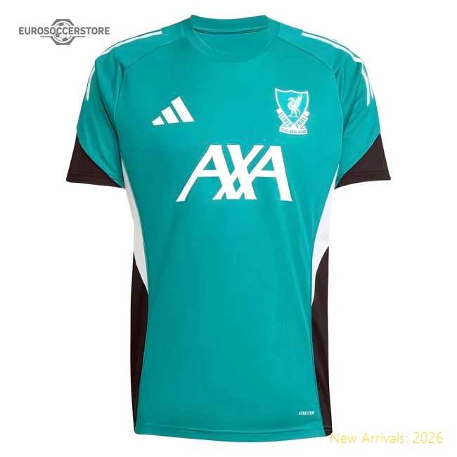2025-2026 Liverpool EU Training Jersey (Green)-Football Jersey Hub