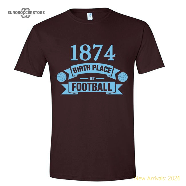 Aston Villa Birth Of Football T-shirt (claret) - Kids-Football Jersey Hub